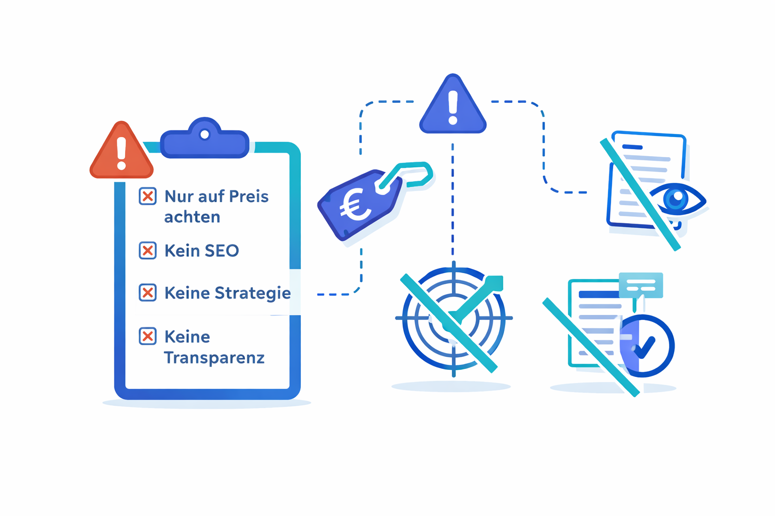 Fehler bei der Auswahl einer WordPress Agentur vermeiden Typische Fehler bei der Auswahl einer WordPress Agentur wie Fokus auf Preis fehlende Strategie und mangelnde Transparenz